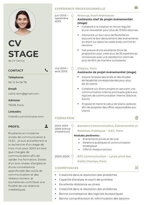 cv pour ado|Manière de rédiger un CV pour ados avec exemples 